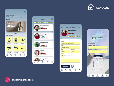Home Cleaning Service App cleaning app cleaning company cleaning service cleaning services figma figma design house cleaning mobile app mobile app design mobile apps on demand app service service app ui ux uiux design ux design