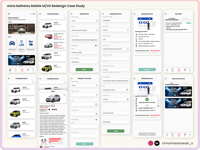 Astra Daihatsu Mobile UI/UX Redesign Case Study