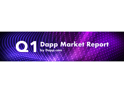 Quarterly Dapp Market Report Release - Cover cover data visulization market report