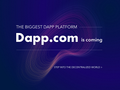 Dapp.com poster design