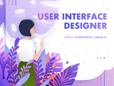 User Interface Designer designer illustration