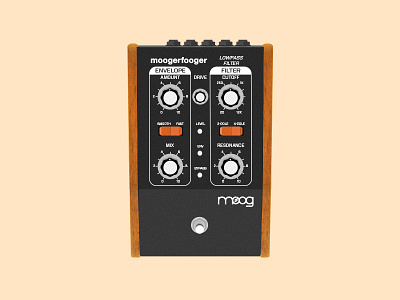 MOOGERFOOGER equipment guitar instrument moog synthesizer texture vector