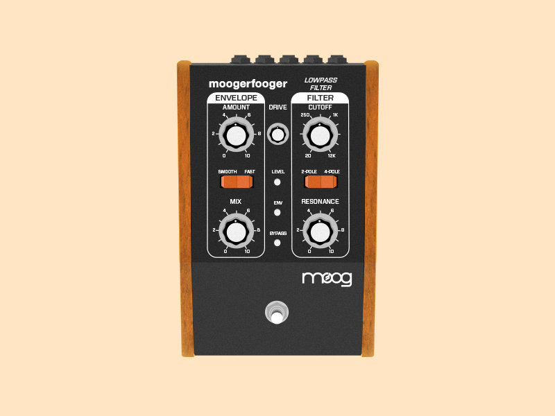 MOOGERFOOGER equipment texture vector instrument guitar synthesizer moog