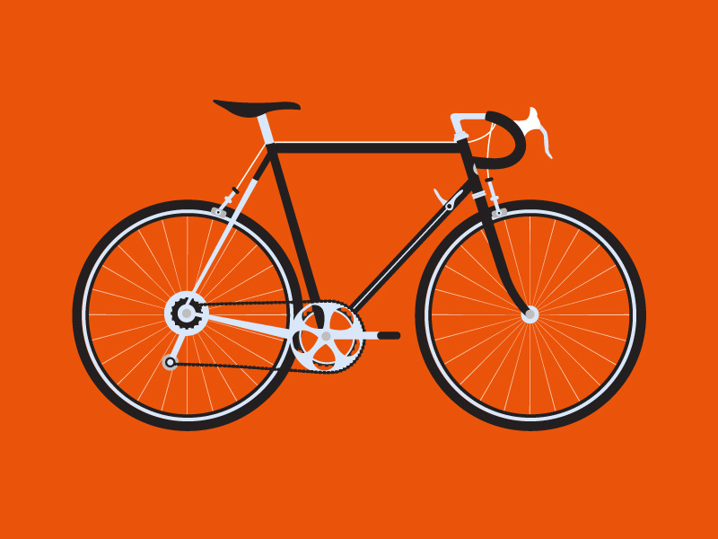 1987 Scwhinn Circuit Bicycle sports vector minimal bicycle bike