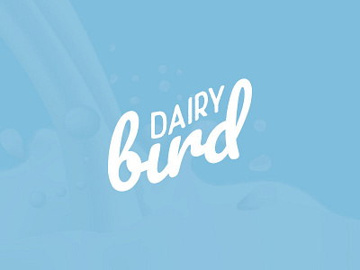Dairy Bird beverage brand identity branding dairy drink food graphic design logo milk minimal modern natural organic premium startup