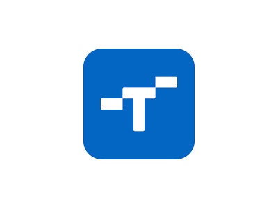 Letter T logo for Social Network brand identity design logo logo designer minimal modern professional social network startup