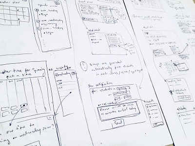 Wireframing for a Sports SaaS App