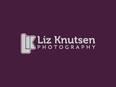 Liz Knutsen Photography camera logo photography