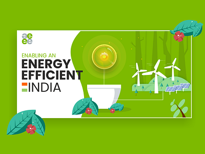 GREEN ENERGY branding coreldrawx7 design flat illustration jony poster vector