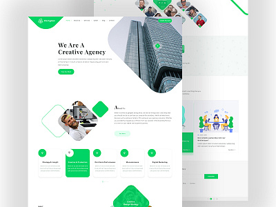 Creative Agency HTML Website Template