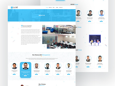 About Us Page aboutus page app hero image homepage ios layout layouts mockup psd ui ui ux design uixdesign webdesign webui