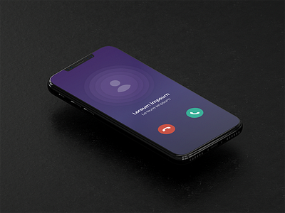 app Mockup | Calling screen app calling screen design mobile app mobile app design