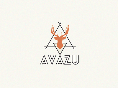 AVAZU Logo branding design logo
