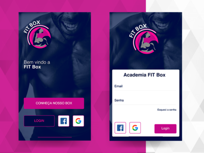 Login - Fitness app app consult design digital fitness app product ui ux