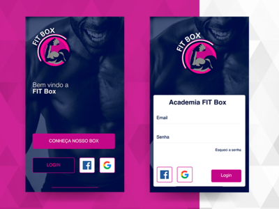 Login - Fitness app