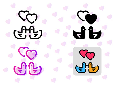 Happy Valentine Day 👫💋🌹 celebration couple day decoration duck february filled outline glyph gradient happy heart icons kiss love outline propose romance romantic valentine valentine day