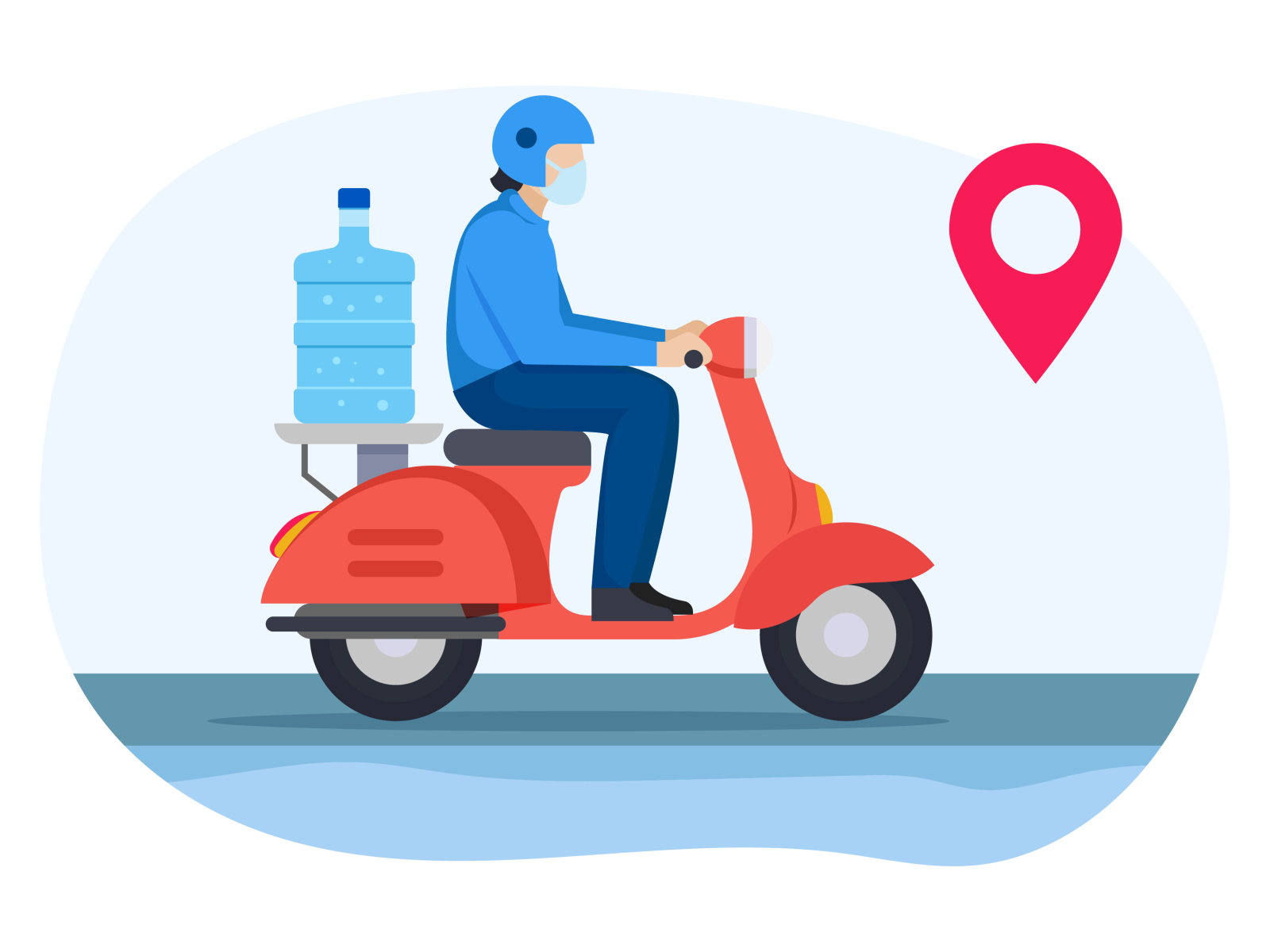 delivery-guy-going-to-deliver-water-bottle-by-graphic-mall-on-dribbble