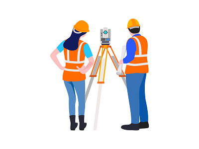 Construction Engineer 👇 art design graphic illustration partner people