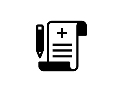 Add Document 👇 art design glyph graphic icon illustration paper vector