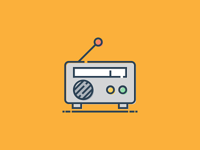 Radio 📻 design graphic telecommunication
