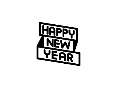 Happy New Year 🎉 design graphic vector winter