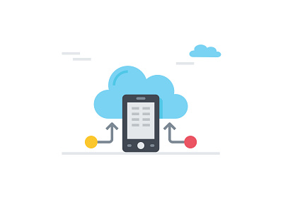 Mobile Cloud 👇🏼 design