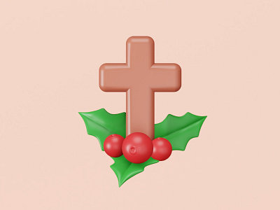christmas cross clipart