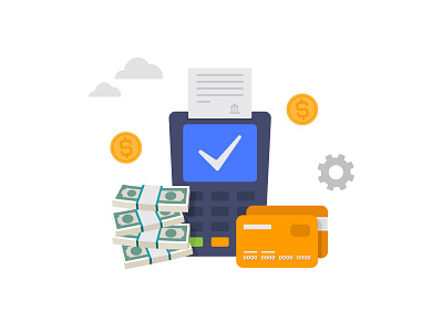 Business financial concept, payment bill 👇🏼