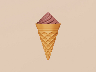 Chocolate Ice Cream Cone 🍦 flavor