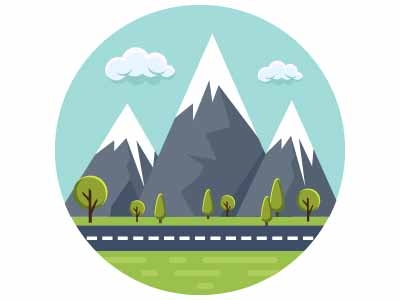 Landscape by Graphic Mall on Dribbble