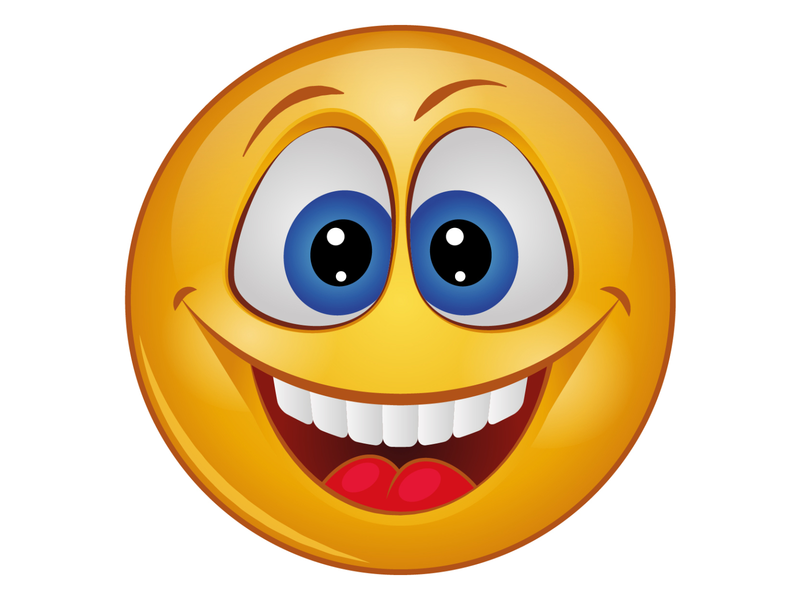 Very Happy Face Emoji
