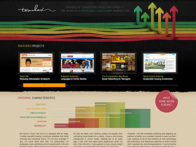 Homepage portfolio