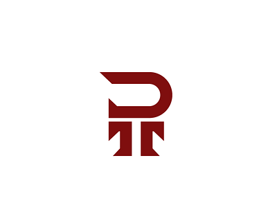R Logo Design branding clean design flat logo vector