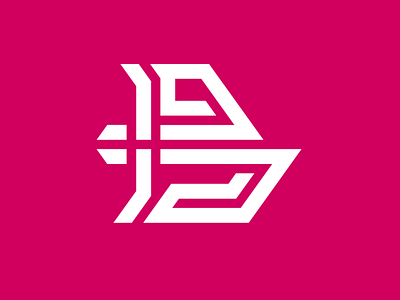 B Logo branding clean design flat logo vector