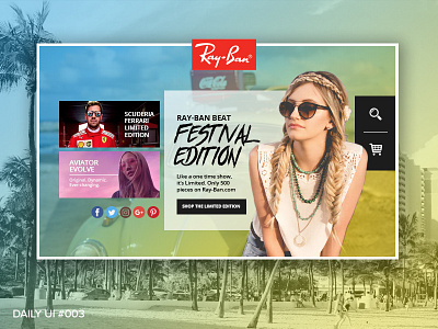 Daily Ui #003 003 dailyui landing page ui