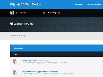 MyBBWebDesign Re-Design forum forum theme forum themes forums mybb web design website websites