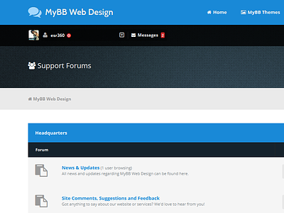 MyBBWebDesign Re-Design