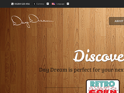 Day Dream clean e commerce modern responsive website