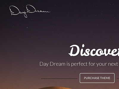 Day Dream clean e-commerce modern responsive website