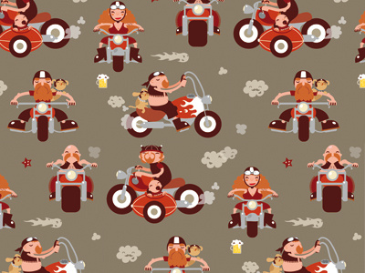 Motorcycle pattern