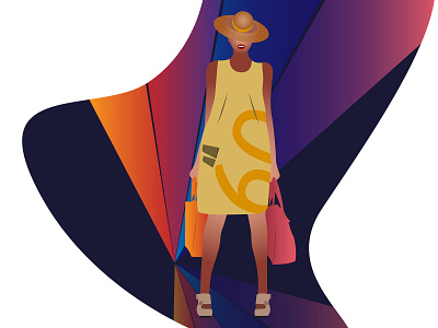 3 background brand design dribbble fashion flat illustration illustration art style vector