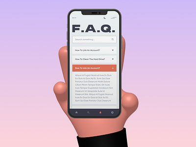 daily UI 092 "F.A.Q." 092 app awesome beautiful branding creative dailyui design designer dribbble faq great inspiration interface mobile nice trend ui ux wonderful
