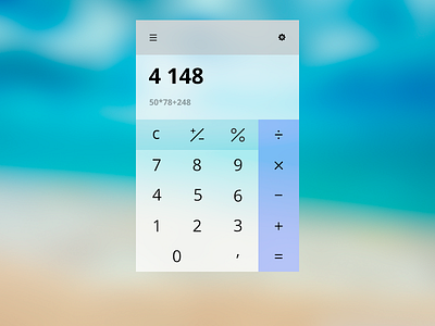 #daily UI #004 "Calculator" 004 calculator dailyui design uiux web webdesign