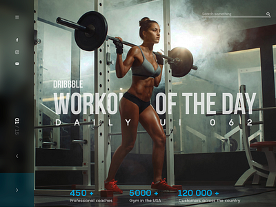 daily UI 062 "Workout of the Day"