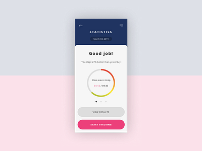 daily UI 066 "Statistics" 066 amazing app awesome beautiful color daily ui dailyui design fantastic good great mobile nice statistics ui uiux web webdesign wonderful