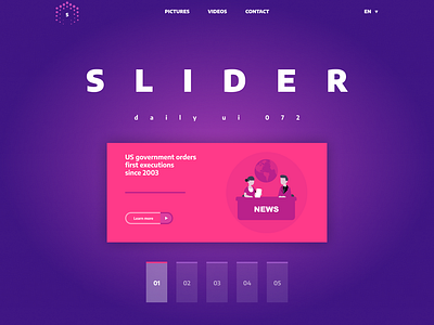 daily UI 072 "Image Slider"