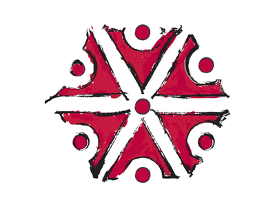 Logo for Perun Winery brand branding design graphic design identity logo perun red symbol wine winery