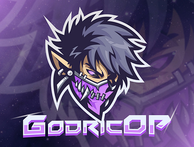 Godricop design illustration illustrator logo mascot design mascot logo vector