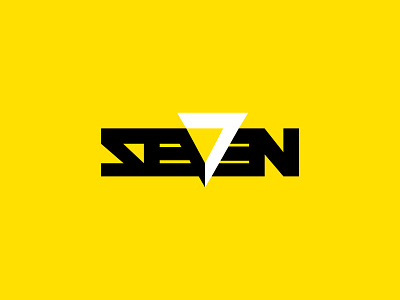seven logo branding design illustration illustrator logo vector