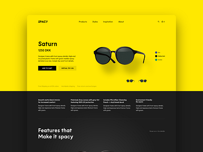 Spacy Eyewear Product Page